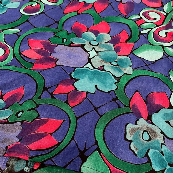 [14] Vintage Cimone Multicoloured Floral Blouse - Picture 2 of 9